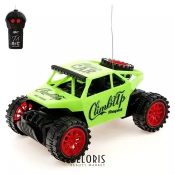 Джип радиоуправляемый «Багги», работает от батареек, цвета микс