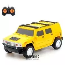 Джип радиоуправляемый «Хамер», работает от батареек, микс