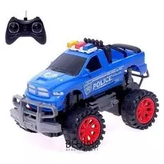 Джип радиоуправляемый «Полиция», работает от батареек