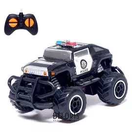 Джип радиоуправляемый «Полиция», работает от батареек