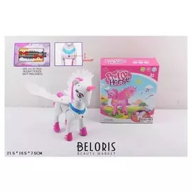 Игрушка подвижная музыкальная Единорог, со светом