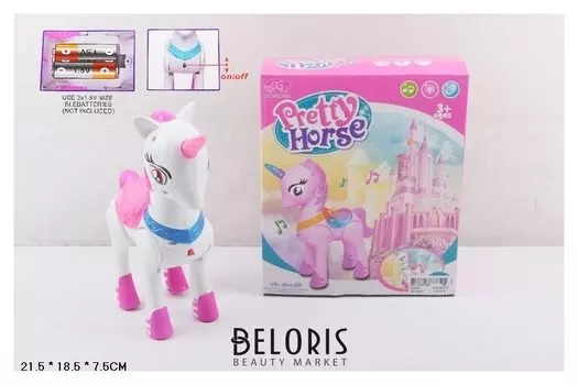 Подвижная игрушка Единорог со светом и звуком