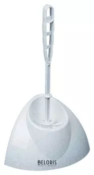 Ершик для унитаза с подставкой блеск уголок пластик М 5012