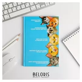 Ежедневник "Котики", А5, 80 листов