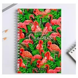 Ежедневник Освободи в жизни место для счастья А5, 60 листов