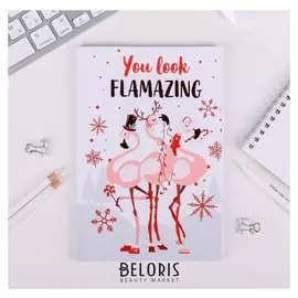 Ежедневник в точку You are Flamazing, 64 листа