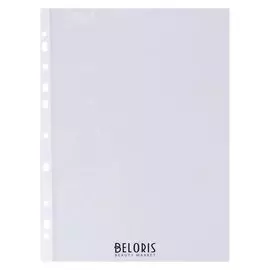 Файл-вкладыш А4 45мкм Officespace, с перфорацией, глянцевый, вертикальный, 100 шт