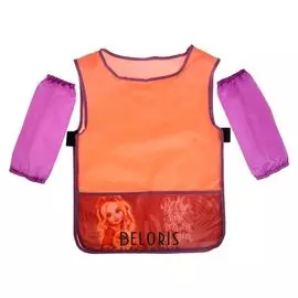 Фартук для труда (Накидка) + нарукавники 550*500 фн-1 дев "Девочка"