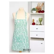 Фартук доляна 60х70см, кухня, 100%пэ, рогожка 200 гр/м