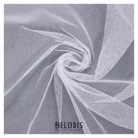 Фатин. размер 150см.*150см. белый.