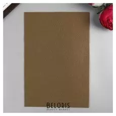 Фетр "Blitz" 1 мм, мягкий 20х30 см ± 2 см (Набор 5 шт) оливковый