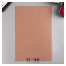 Фетр "Blitz" 1 мм, мягкий 20х30 см ± 2 см (Набор 5 шт) кофейный