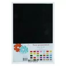 Фетр "Soft" 1мм, 21*29,7 см (Набор10 листов) черный Flt-s1-15