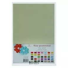 Фетр "Soft" 1мм, 21*29,7 см (Набор10 листов) топл.молоко Flt-s1-11