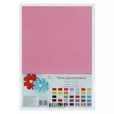 Фетр "Soft" набор 10 листов, 1мм, 21х29,7 см (Розовый средний)