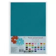 Фетр "Soft" набор 10 листов, 2мм, 21х29,7 см (Темная бирюза)