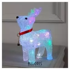 Фигура акрил. "Олененок" 23х8х15 см, 2хаа (Не в компл.), мульти (RGB)