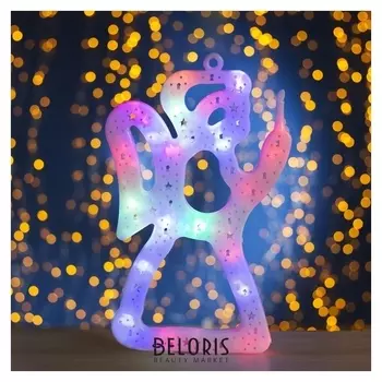 Фигура "Ангелок" 30х20 см, пластик, 20 Led, 240v Rg/rb