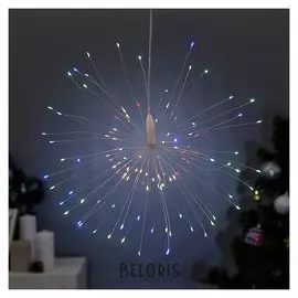 Фигура новогодняя "Салют", аа*4 (Не в компл.), 120 Led, мульти