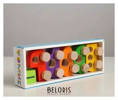 Фигурка деревянная «Каталка» «машинки томик» набор: 5 штук