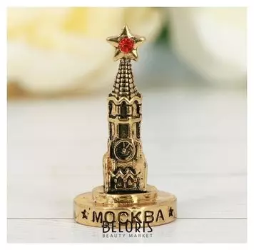 Фигурка «Москва. спасская башня», под золото