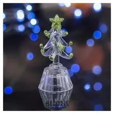 Фигурка новогодняя световая "Ёлка" капелька 8 см