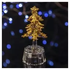 Фигурка новогодняя световая "Ёлочка" 10 см