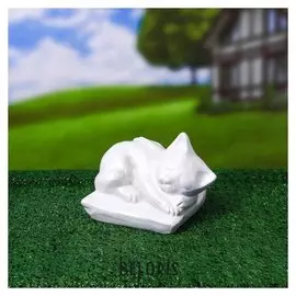 Фигурка садовая «Котик», гипс