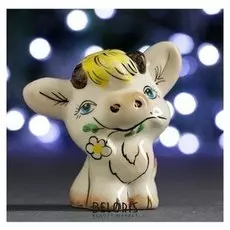 Фигурка "Символ года: бычок" 7см, роспись