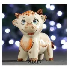 Фигурка "Символ года: телёнок" 10см, роспись