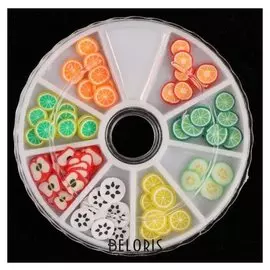 Фимо-дизайн для ногтей «Фрукты»