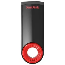 Флэш-диск 32 GB, SANDISK Cruzer Dial, USB 2.0, черный/красный