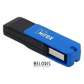 Флешка Mirex City Blue, 32 Гб, Usb2.0, чт до 25 мб/с, зап до 15 мб/с, синяя