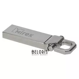 Флешка Mirex Crab, 8 Гб, Usb2.0, чт до 25 мб/с, зап до 15 мб/с, карабин