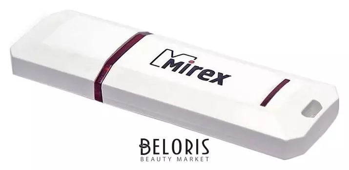 Флешка Mirex Knight White 32 Гб, Usb2.0, чт до 25 мб/с, зап до 15 мб/с, белая