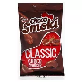 Флипсы "Choco Smoki" покрытые молочным шоколадом 78%, 80 г