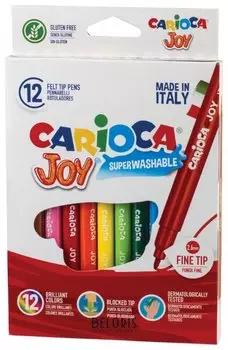 Фломастеры 12 цветов "Joy"