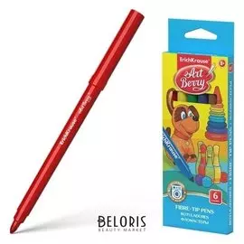 Фломастеры 6 цветов Artberry