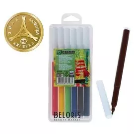 Фломастеры 6 цветов "Салют"