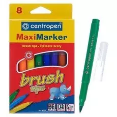 Фломастеры 8 цветов Brush