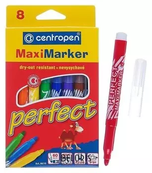 Фломастеры 8 цветов Perfect