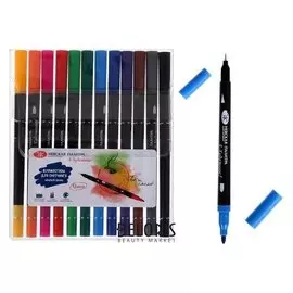 Фломастеры двусторонние «Я - Художник!», 12 цветов