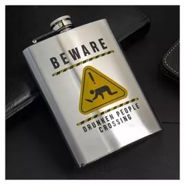 Фляжка "Beware", 240 мл