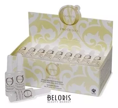 Флюид для волос восстанавливающий с протеинами шелка и семенем льна