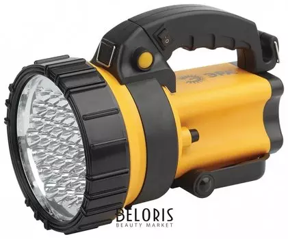 Фонарь-прожектор светодиодный ЭРА PA-603 "АЛЬФА", 36xLED, аккумуляторный, заряд от 220V