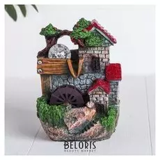 Фонтан "Домик в лесу" (С подсветкой)