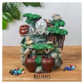 Фонтан "Два кувшина" 18х24 см (С подсветкой)