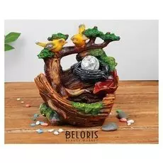 Фонтан "Две птички у воды" 20х23 см (С подсветкой)