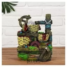 Фонтан "Корзиночки" 16х20х27 см (С подсветкой)