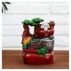 Фонтан "Ручей в саду" 11х13х20 см (С подсветкой)